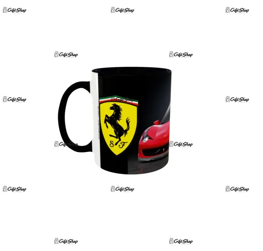 Ferrari, cana ceramica, 330ml, model cgs1746